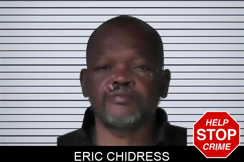 Eric Chidress mugshot