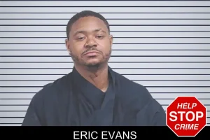 Eric Evans mugshot