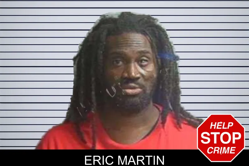 Eric Martin mugshot