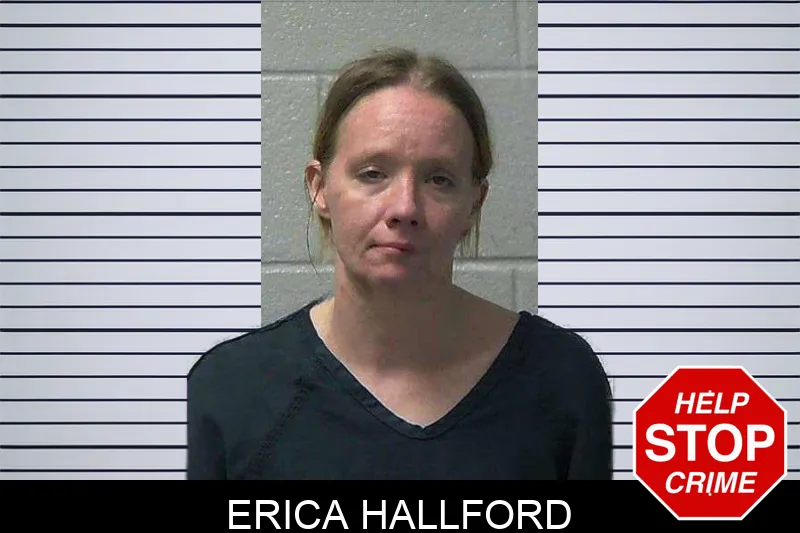 Erica Hallford mugshot