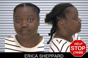 Erica Sheppard mugshot