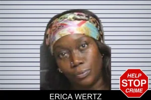 Erica Wertz mugshot