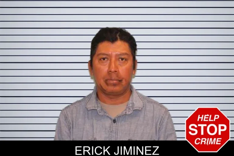 Erick Jiminez mugshot – Grady County , Georgia Erick Jiminez