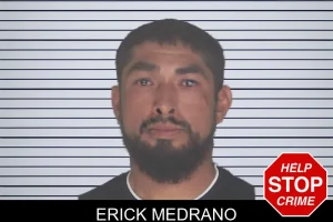 Erick Medrano mugshot