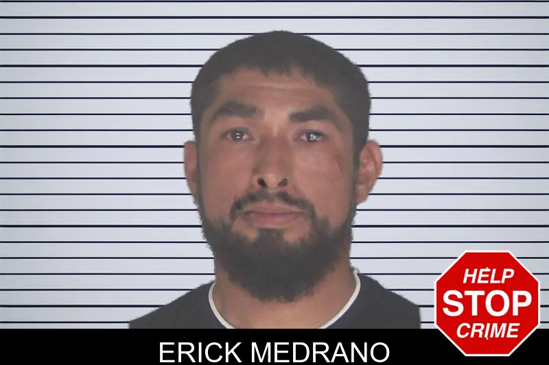 Erick Medrano mugshot