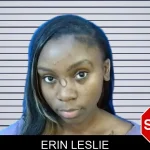 Erin Leslie mugshot