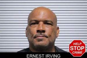 Ernest Irving mugshot