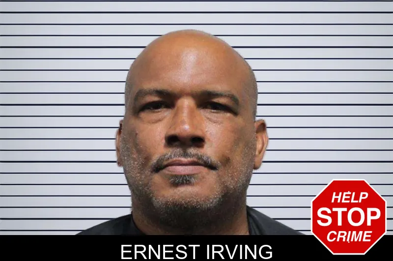 Ernest Irving mugshot