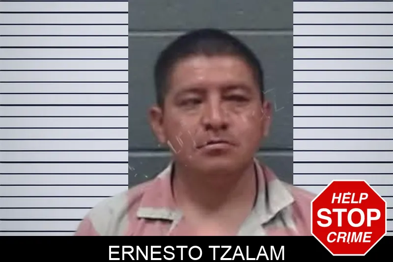 Ernesto Tzalam mugshot