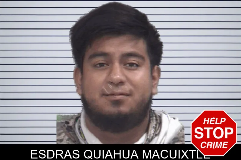 Esdras Quiahua Macuixtle mugshot