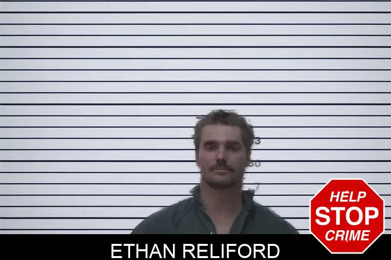 Ethan Reliford mugshot