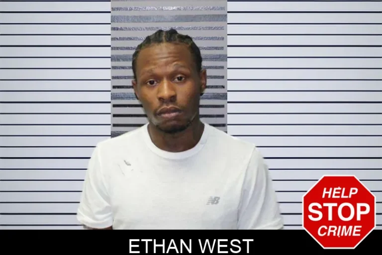 Ethan West mugshot – Thomas County , Georgia Ethan West