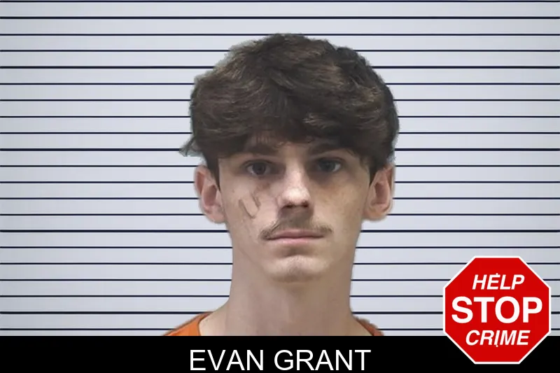 Evan Grant mugshot