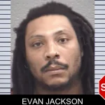 Evan Jackson mugshot