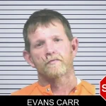 Evans Carr mugshot