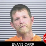 Evans Carr mugshot