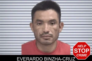 Everardo Binzha-Cruz mugshot