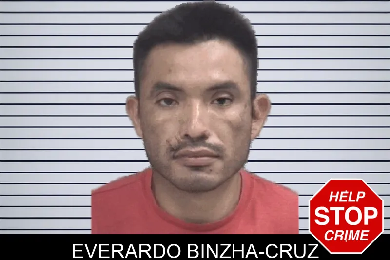 Everardo Binzha-Cruz mugshot