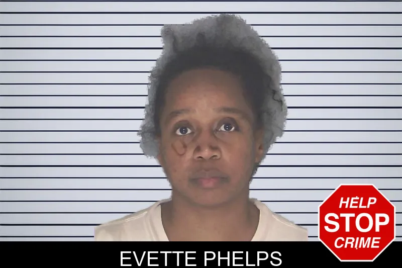 Evette Phelps mugshot