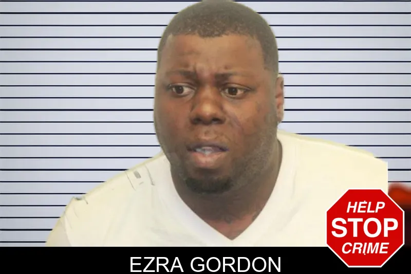 Ezra Gordon mugshot