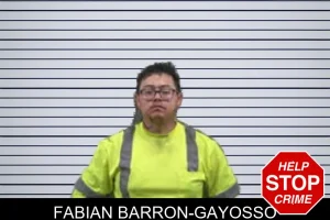 Fabian Barron-Gayosso mugshot