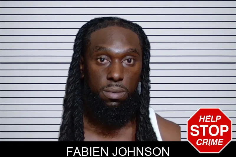 Fabien Johnson mugshot