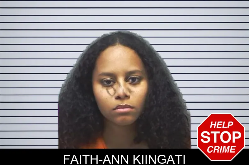 Faith-Ann Kiingati mugshot