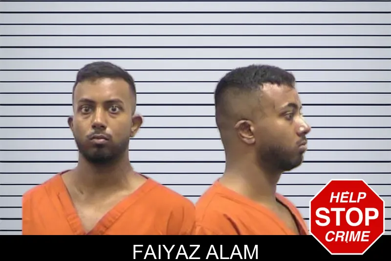 Faiyaz Alam mugshot