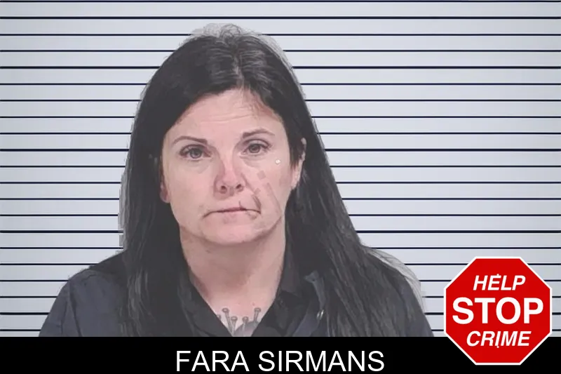 Fara Sirmans mugshot