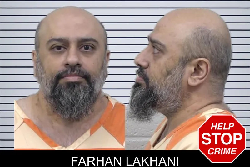 Farhan Lakhani mugshot