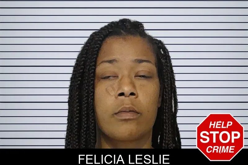 Felicia Leslie mugshot
