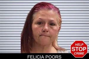 Felicia Poors mugshot