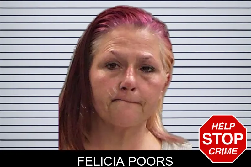 Felicia Poors mugshot