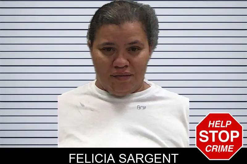 Felicia Sargent mugshot