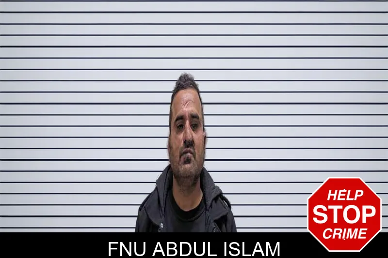 Fnu Abdul Islam mugshot