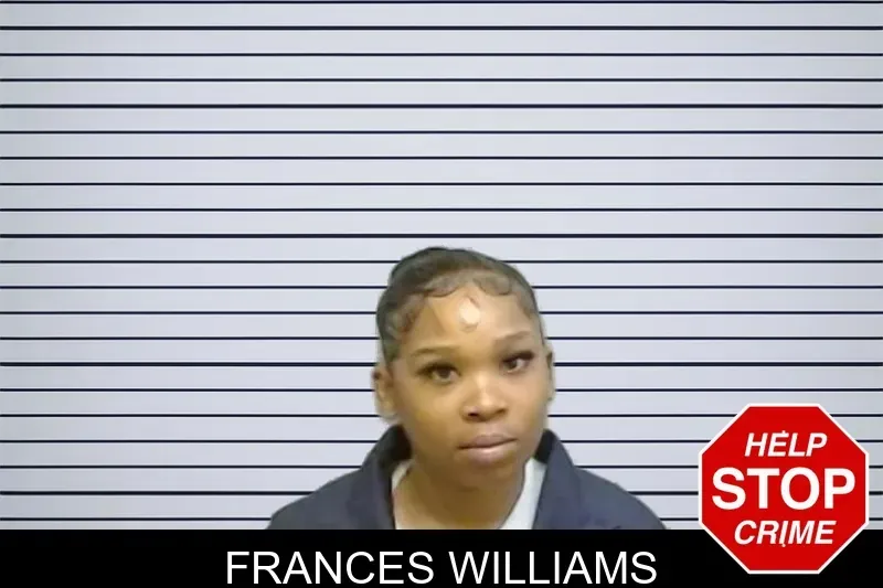 Frances Williams mugshot