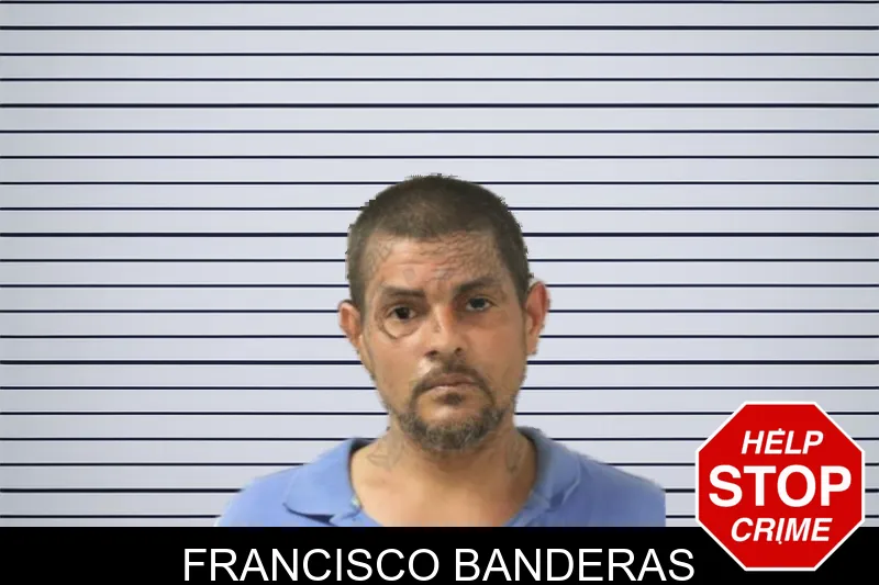 Francisco Banderas mugshot