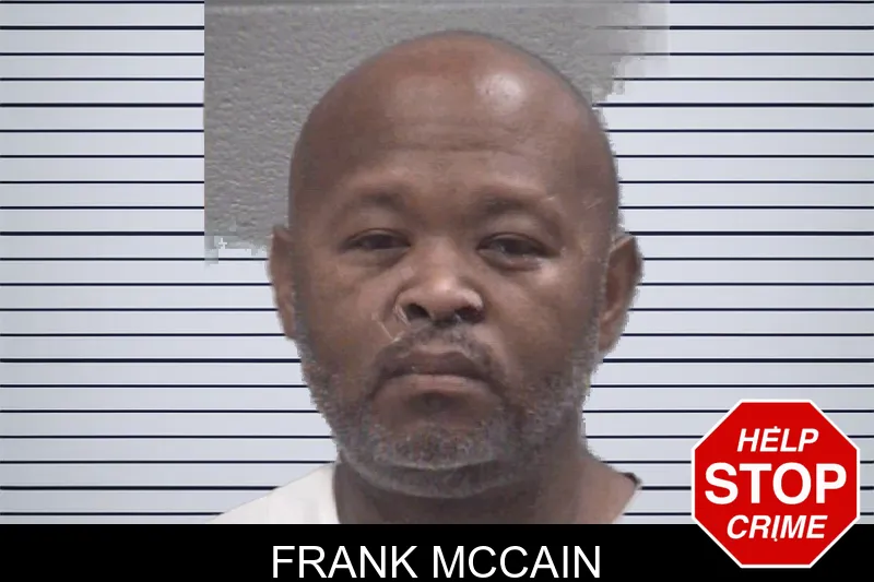 Frank McCain mugshot
