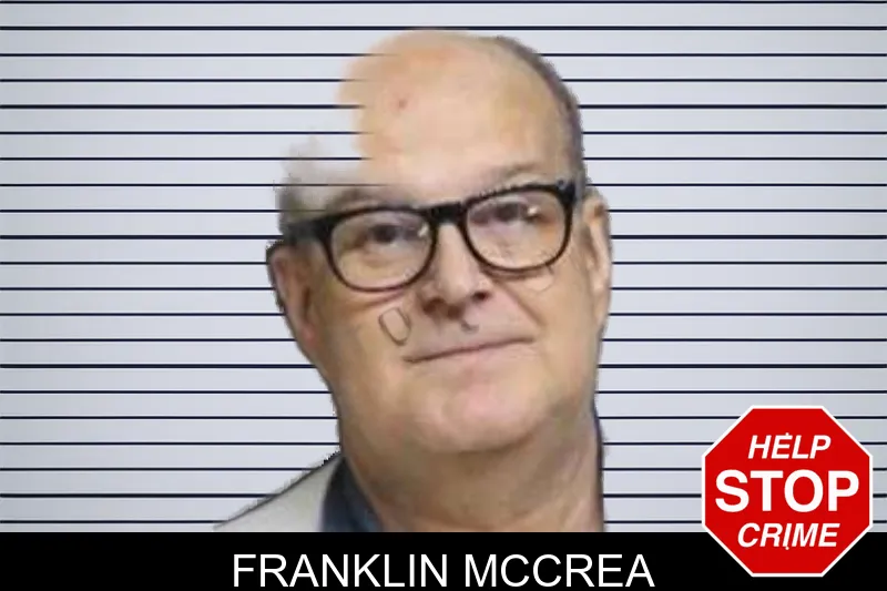 Franklin McCrea mugshot