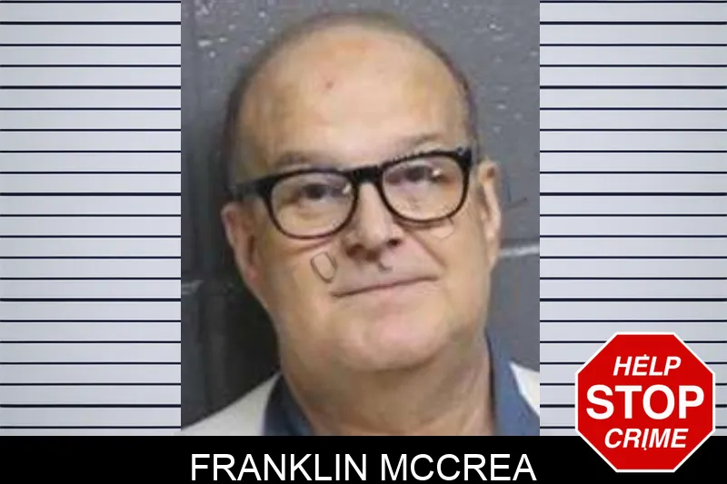 Franklin McCrea mugshot