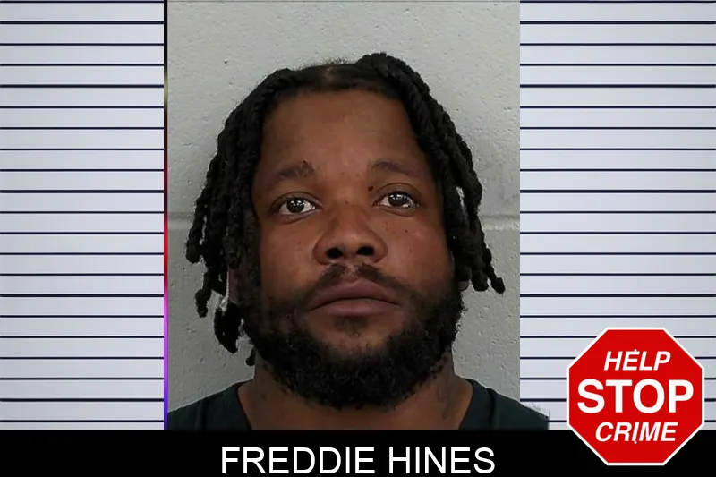 Freddie Hines mugshot