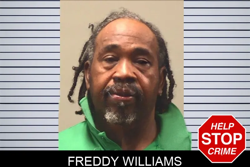 Freddy Williams mugshot