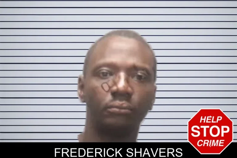 Frederick Shavers mugshot – Muscogee County , Georgia Frederick Shavers