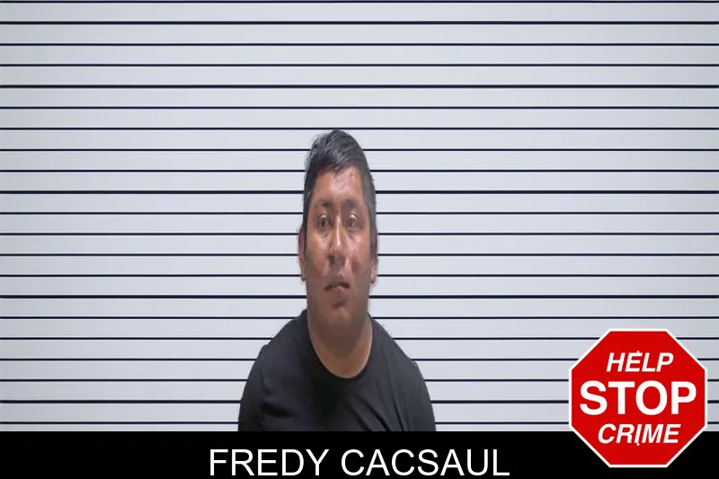 Fredy Cacsaul mugshot
