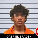 Gabriel Braden mugshot