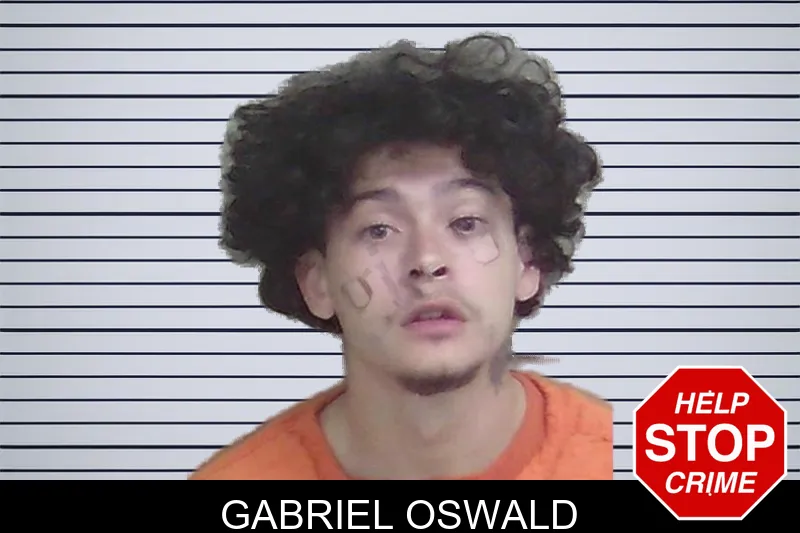 Gabriel Oswald mugshot