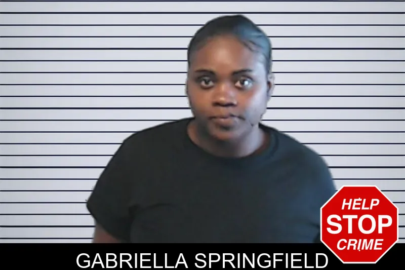 Gabriella Springfield mugshot