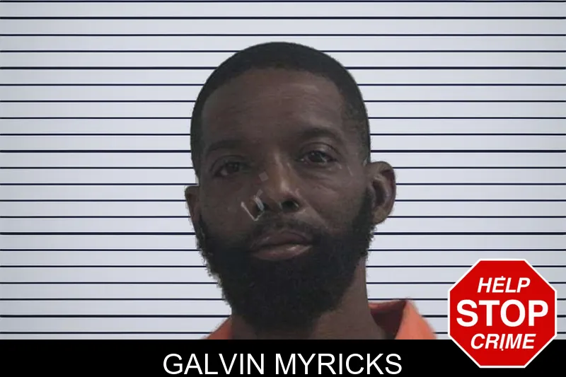 Galvin Myricks mugshot