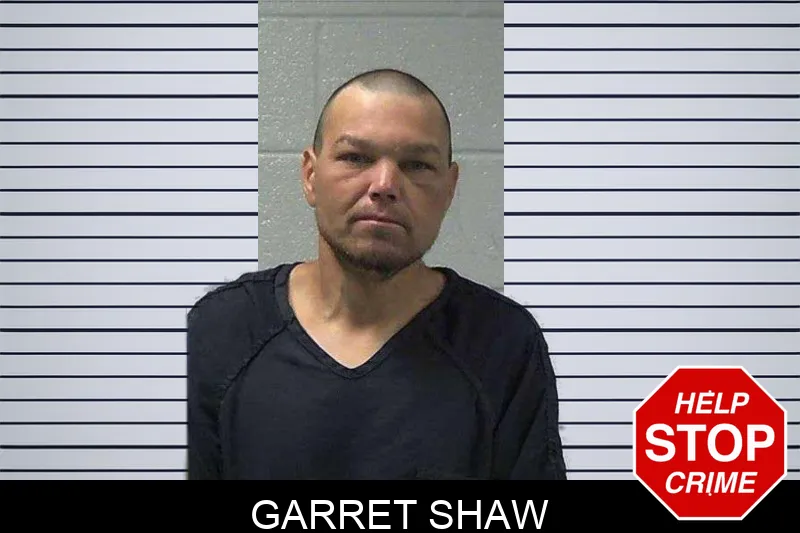 Garret Shaw mugshot