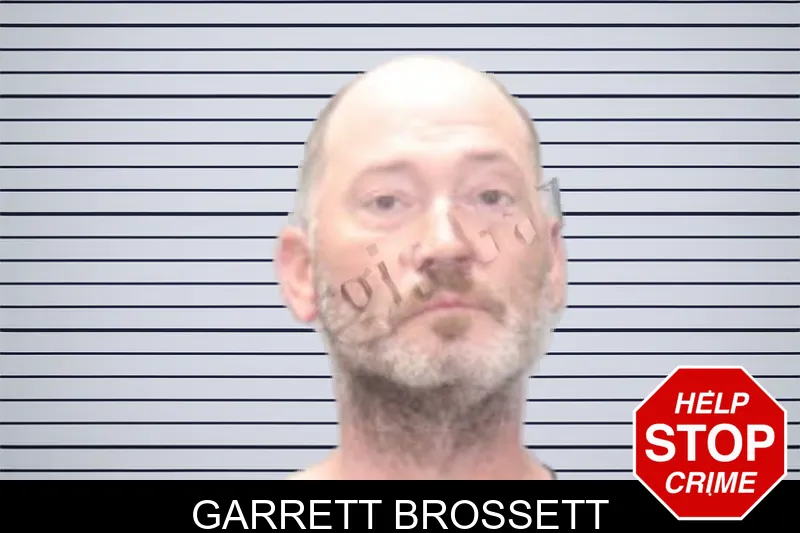Garrett Brossett mugshot